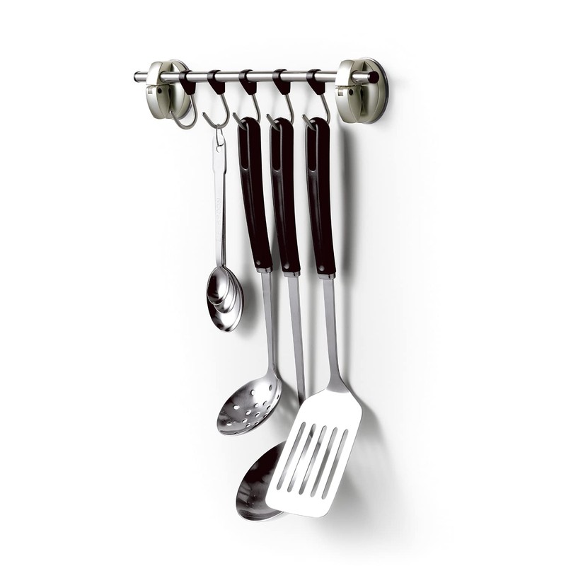 Poze K134120 Kitchen 5 Hook Stainless Steel Lever Suction Cup