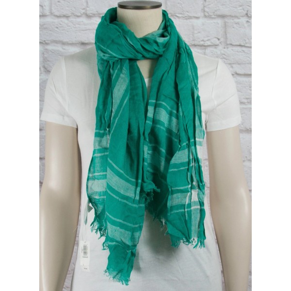 Gap NWT Womens GAP 100% Viscose Green Malachite Scarf 180cm