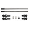 MEUS RACING 2Pcs SCX10 Driveshaft 62-180mm Cut to Length Driveshaft