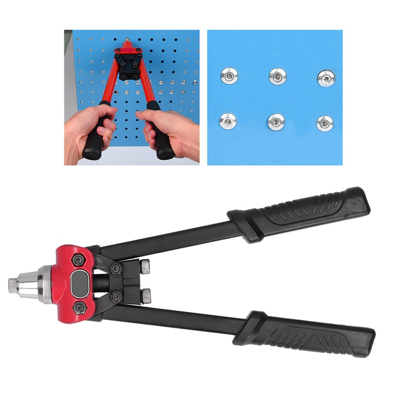 Riveter Gun Tool IndustrialGrade Manual Nut Riveting DoubleHandle Pull Rivet