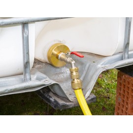 Boutt 2105241 R180 Brass Garden Tap 1/4 Turn 20 x 27 Nozzle 20 x 27