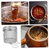OHPHCALL Stainless Steel Seasoning Strainer Leak Infuser Basket for Tea