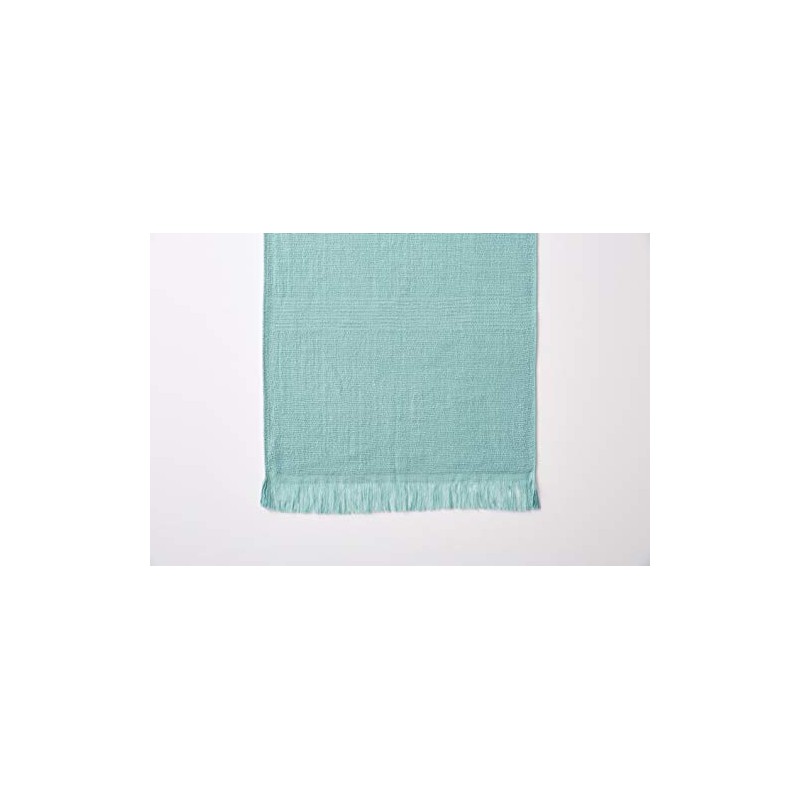 Miyazaki Towel Imabari Scarf 70 Season Series No.22 Light Turquoise