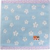 Keisui Handkerchief Hand Towel, Shiba Inu, Mini, Cotton, Seiyan Embroidery,