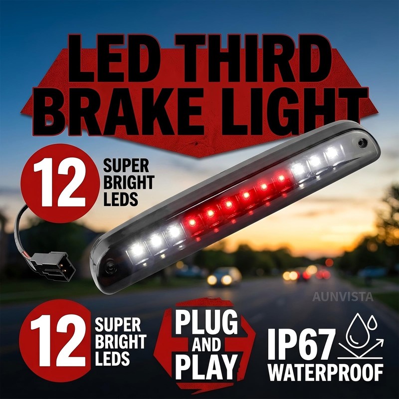 LED 3rd Third Brake Light For Ford F250 F350 F450