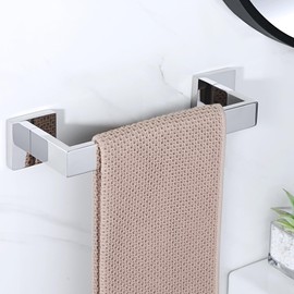 Sayayo Towel Rails Wall Mounted Bathroom Towel Holder 30CM Towel Bar, SUS-304 Stainless Steel Polished Chromed, EGYT030-C
