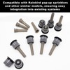 SprinklerHead17AN 10 PCS 17AN Variable Arc Sprinkler Nozzles, Full Circle