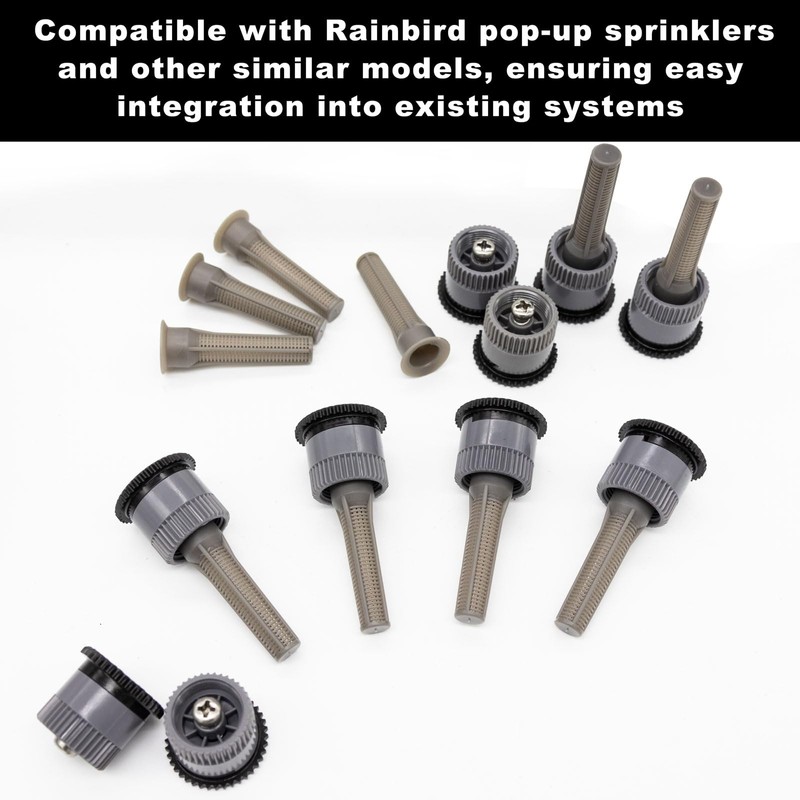 SprinklerHead17AN 10 PCS 17AN Variable Arc Sprinkler Nozzles, Full Circle
