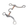 Horse Snaffle Bit Stainless Steel Rose Gold Plated Horse Gag