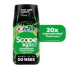Crest Scope Squeez Mouthwash Concentrate, Original Mint Flavor, 50mL Bottle,