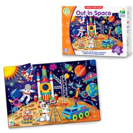 The Learning Journey: Jumbo Floor Puzzles Out in Space - Extra Large 50 Pieces Jigsaw Puzzle for Kids - Educational Intellectual Development - Preschool Toys & Activities for Children Ages 3-6 Years