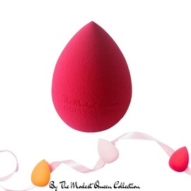 PK Makeup Sponge Foundation Blender Red rose color.