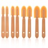 8pcs Rubber Caulking Tool, 4 Sizes Set Rubber Spatula Spreader