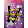 Magic2U Jumbo Inflatable Magic Wands (10 Wands per Pack, All