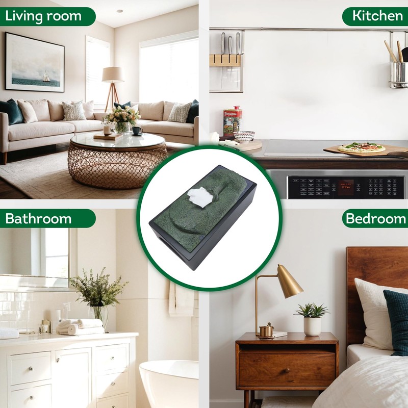 Lily's Home Tiki Head Tissue Box Cover - Decorative Resin