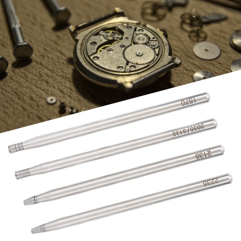 4pcs Watch Hands Presser Pusher Watch Setting Fitting Repair Tools