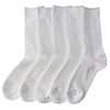 Hayashi (710) Men's Socks, Round Toe, Set of 5, Military