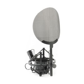 Fame Audio EA 26 Pop Microphone Spider with Metal Pop Protection, Impact Sound and Pulsive Sound Protection, Easy Mounting, Suitable for Microphones with 4.5 cm Diameter