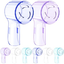 BESTYASH 8 Piezas De Cubiertas Para Cabezal De Cepillo De Dientes EléCtrico Tapa a Prueba De Polvo Accesorios De Higiene Colores Vários Para FáCil IdentificacióN