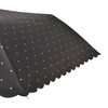 Francfranc Flanc Blackout Dot Glitter Heat Cut Folding Umbrella, 19.7