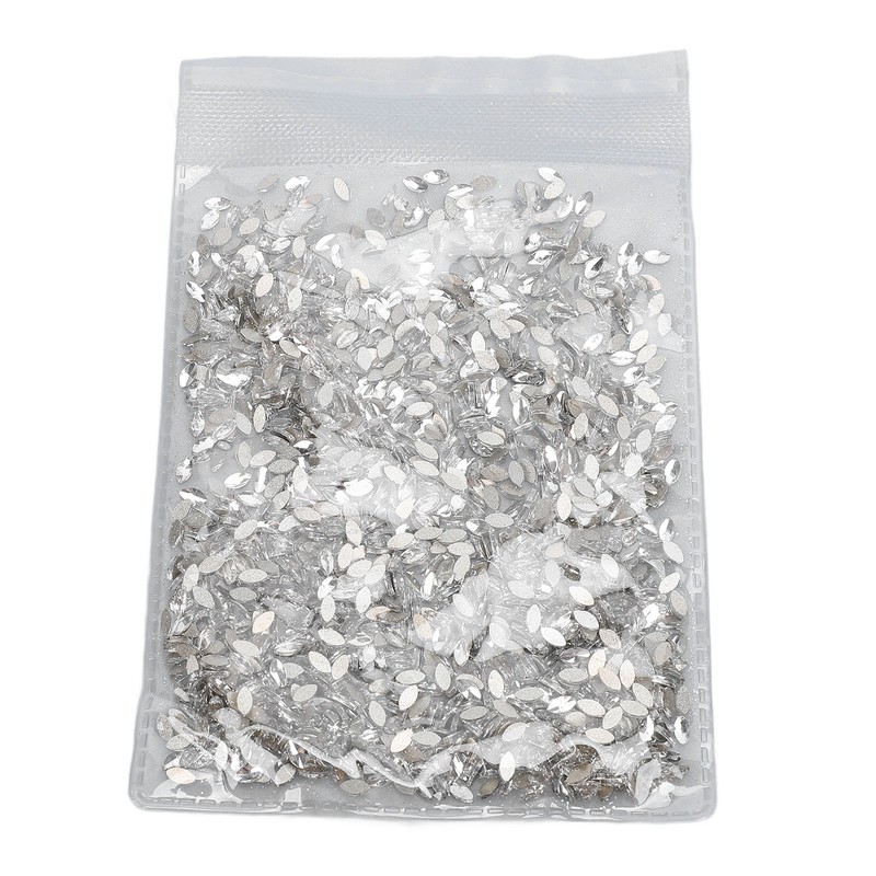 Flatback Rhinestones Decorative Sparkling Portable Nail Art Rhinestone for Clothes