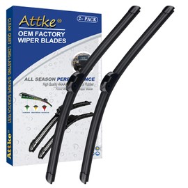 2 Wipers 26" + 26" Front Windscreen Wiper Blades for Mercedes W211 E Class 2003-2009 SL Class SL500 SL55 SL550 SL600 2003-2012 C219 CLS Class 2006-2011 OE Original Quality (Pack of 2)