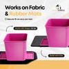 Car Trash Can for Vehicles Leakproof Compact Garbage Bin w/