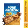 Pure Protein Bars, Chocolate Peanut Butter, 20g Protein, Gluten Free,