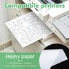 KOPAIBOS Freezer Paper Sheets for Quilting & Crafts - 8.5x11