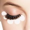 Under Eye Pads, Wave Shape Lint Free Eyelash Patches,100 Pack
