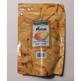 Trader Joe's Freeze Dried Fruit Mango Snack NEW FREE SHIPPING