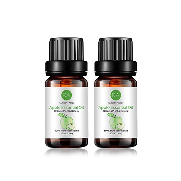 2-Pack Apple Essential Oil, Pure, Undiluted, Therapeutic Grade Apple Oil - 2x10 mL