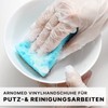 Arnomed Vinyl Disposable Gloves, M, Pack of 100, Powder-Free, in