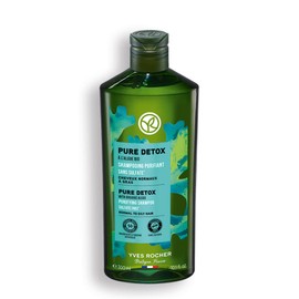 Yves Rocher Pure Detox with Organic Algae Purifying Shampoo Sulfate Free Normal & Oily Hair - 300 ml. / 10.1 Fl.Oz