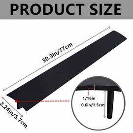 ANTFEES 2 Pack Silicone Stove Gap Cover, 30" Kitchen Counter Gap Covers Heat Resistant Wide & Long Flexible Oven Gap Guards for Protect Gap Filler Sealing Spills