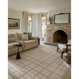 Loloi Magnolia Home by Joanna Gaines Ryder Collection RYD-01 Beige/Ivory 2'-3" x 3'-9" Accent Rug