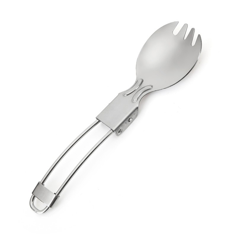 Camping Cookware Set with Camping Stove Folding Spork Cooking Pots