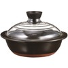 HARIO GDN-225-B Pot with Glass Lid No. 8, 78.6 fl