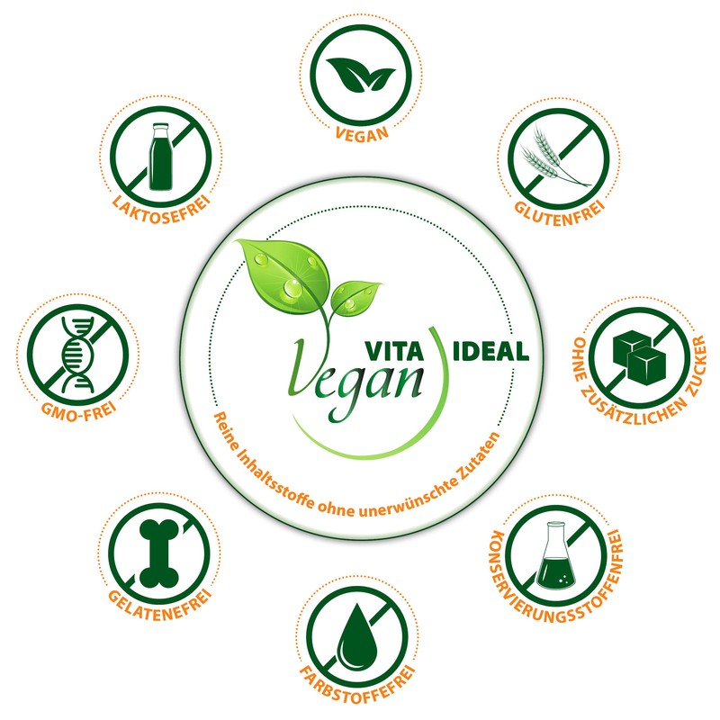 VITAIDEAL VEGAN® Marshmallow Root Powder 100 g with Measuring Spoon,