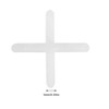 Heayzoki 2500Pcs Tile Spacers,Ceramic Tile Spacers,1mm/1.5mm Replaceable Tile Levelers Spacers