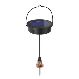 Twinkya Gold Moroccan Hanging Solar Lights Electronic Accessories (Gold, Top)