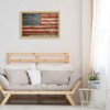 PDZRMY Rustic American Flag Board Jigsaw Puzzle for Adults 1000