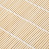 LUTER 9x9.5 Inch Natural Bamboo Sushi Rolling Mat Sushi Making