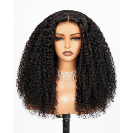 Arabella 6x5 Ready to Go Glueless Wigs Human Hair 230% Density Lace Front Wigs Human Hair 100% Special Curl Wave Wigs Pre Cut Lace Pre Bleached Wig Human hair (20inch, 6x5 Special Curl Wave Wig)