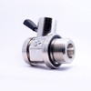 EZ-7B(22mm-1.5) EZ Oil Drain Valve with removable Straight Hose End(H-002)