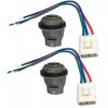IBVIBV 2 Front Turn Signal Light Socket Connector Harness W