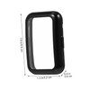 LABRIMP 2pcs Elegant Tpu Watch Case Full Coverage Protective Shell