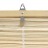 Red Lantern Matchstick Cordless Window Shade - Natural 48" W
