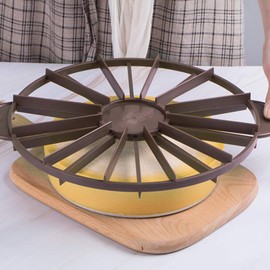 Herramienta de Marcador Divisor de Pasteles, Cortador de Pasteles Redondo de 12 Piezas, 10 Rebanadas de 12 Piezas para 10 Cortadores, Cuchillos de Porciones Iguales, Cuchillos