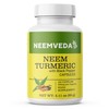 Neemveda Neem Turmeric Capsules with Black Pepper 120 Veg Capsules